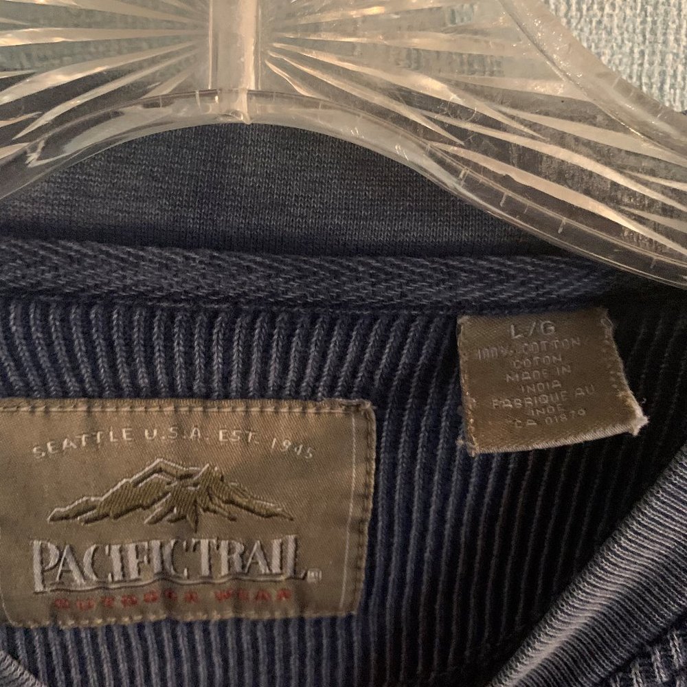 Pacific Trail Men's Ribbed Pull-over - Picture 2 of 4